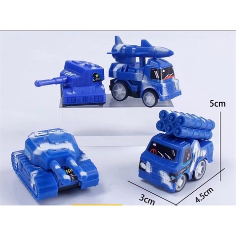 Bộ Xe Quân Sự Xanh Dương