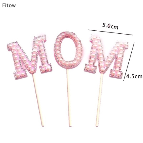 Chữ MOM Ngọc - hồng