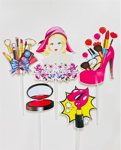 Thẻ Cô Gái Son Môi (sét)