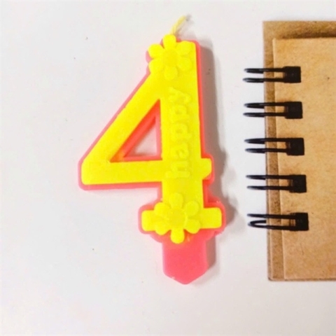 Nến Số 4 - hộp 20 số