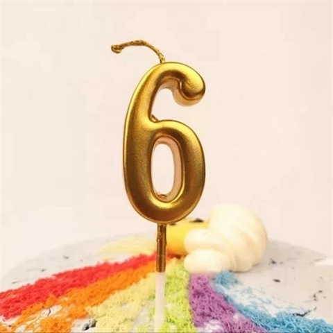 Nến Nhũ - SỐ 6 (số)