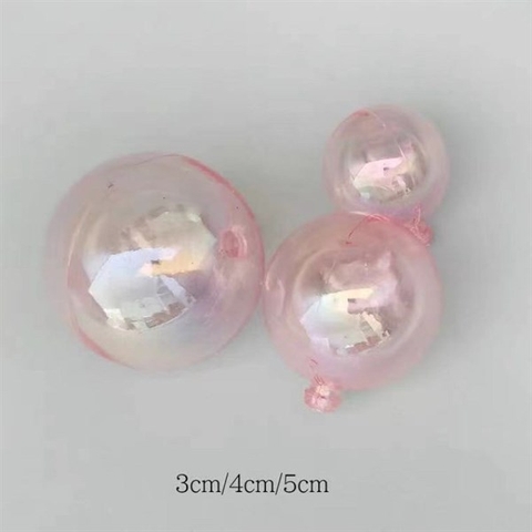 Bi Nhựa - TRONG HỒNG (sét 3 viên)