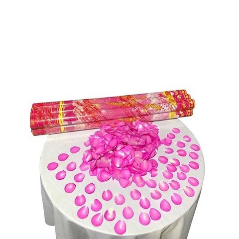 Phụt Giấy Hoa Hồng 80cm - lốc 6 cây