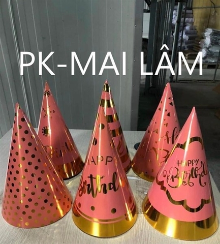 Mũ Hồng Bóng Đẹp - cái