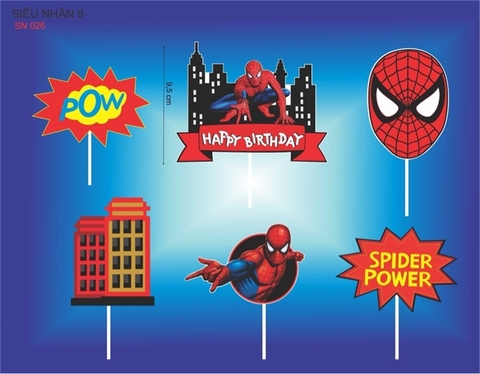Thẻ Siêu Nhân SN 8 TT (sét)