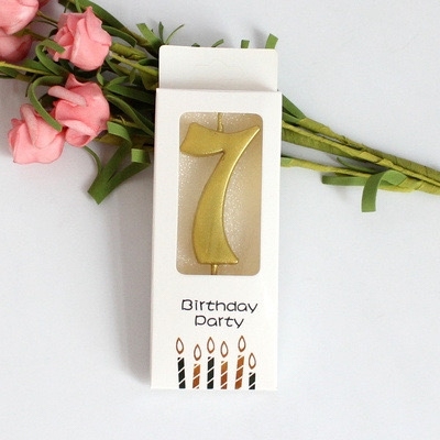 Nến Nhũ Đẹp - SỐ 7 (số)