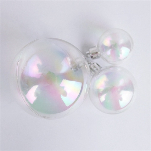 Bi Nhựa - TRONG SUỐT (sét 3 viên)