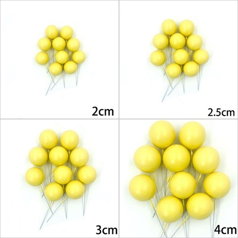 Bi Xốp Vàng Trứng - sét 40 viên