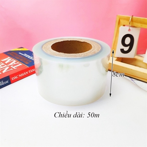 Quấn Thành Trong Suốt - Cao 8cm (cuộn)