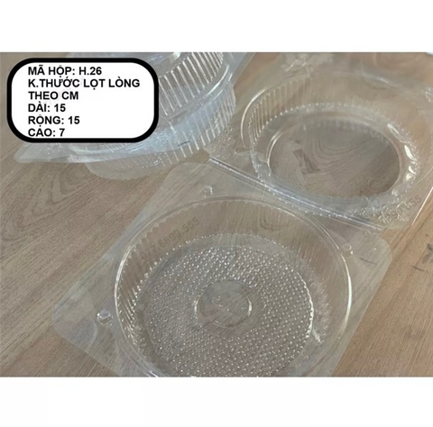 Hộp Tròn H26 (50 cái)