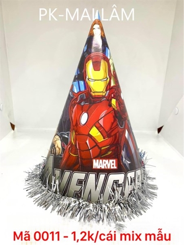 Mũ Trung Con Trai Kim Tuyến - 100 cái mix mẫu