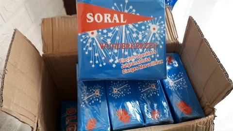 Pháo Bông Soral - hộp 100 vỉ