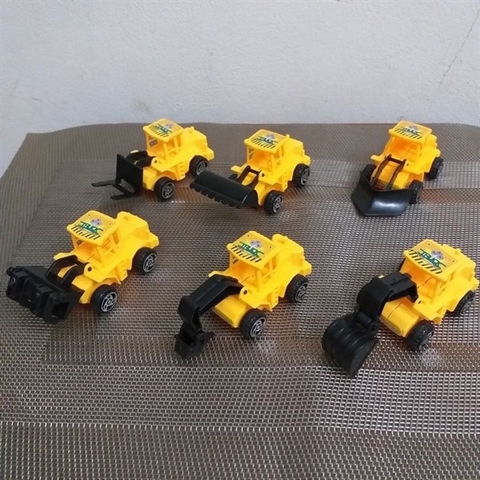 Bộ Xe Cẩu 6 Con