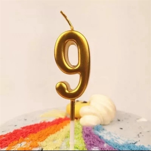 Nến Nhũ - SỐ 9 (số)