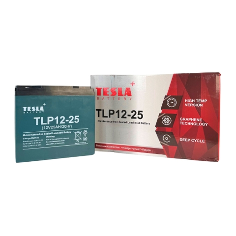 Ắc quy Tesla Plus 12V-25AH