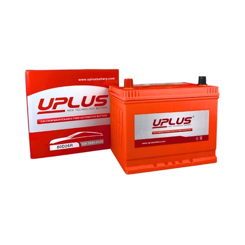 Ắc quy ô tô UPLUS 80D26R 70AH