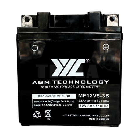 Ắc quy xe máy JYC MF12V5-3B