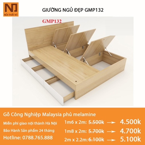 Giường GMP132 1m2/2m