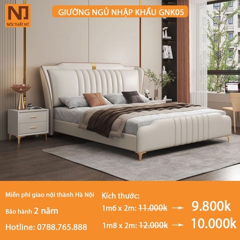 Giường Nhập Khẩu GNK05