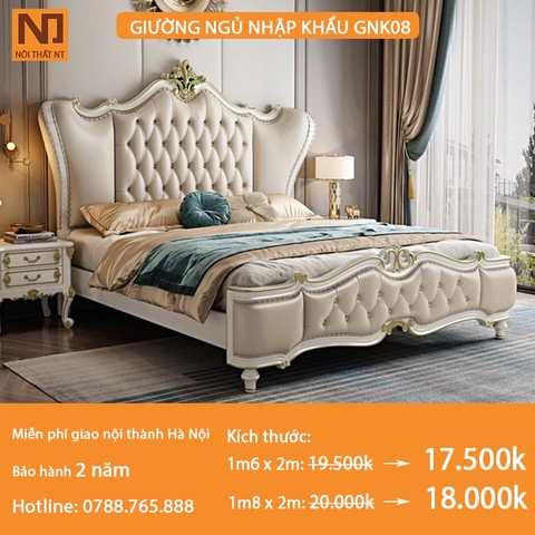 Giường Nhập Khẩu GNK08