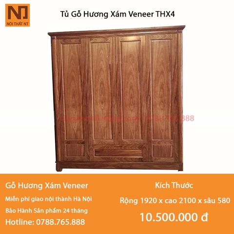 Tủ hương xám Veneer THX4NK