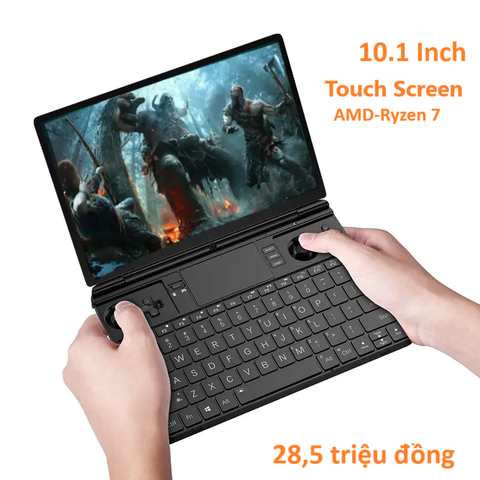Nhập khẩu bởi Nhất Anh - WIN Max 2 10.1 inch 16/32GB+1/2TB Windows 11 AMD Ryzen 7 Super-fast charger Mini Gaming Laptop For GPD