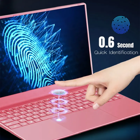 Nhập khẩu bởi Nhất Anh - CRELANDER E156 Pink Laptop 15.6 Inch, Intel N5095 Quad Core DDR4 16GB RAM 512GB SSD Notebook