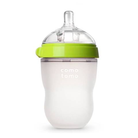 Bình sữa Comotomo Mỹ 250ml xanh - Chính hãng