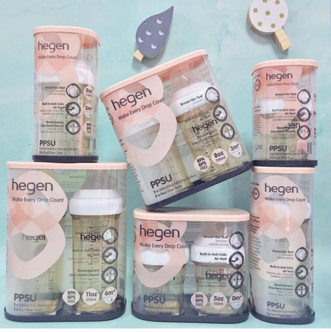 Bình sữa Hegen 330ml - Chính hãng