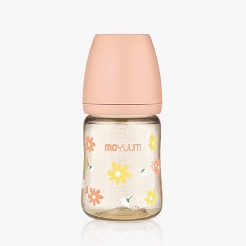 Bình sữa Moyuum Hàn Quốc 170ml Hoa Cúc Hồng (Daisy Edition) - Chính hãng