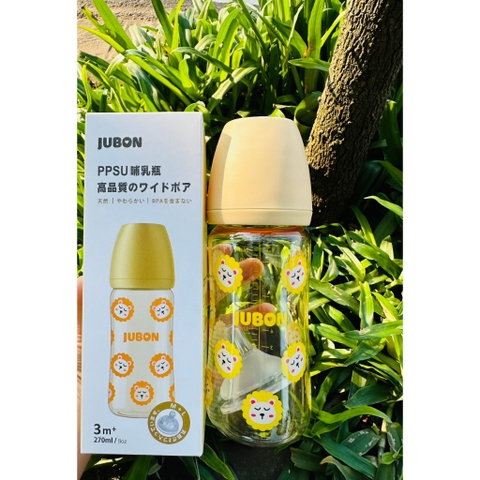 [Tặng núm ti] Bình sữa Jubon 270ml