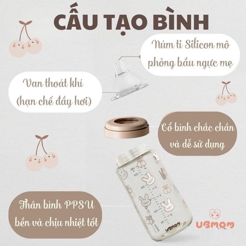 Núm ti UBmom Hàn Quốc siêu mềm (size S, M, L, +) - Chính hãng
