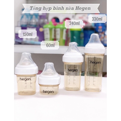 Bình sữa Hegen 60ml - Chính hãng