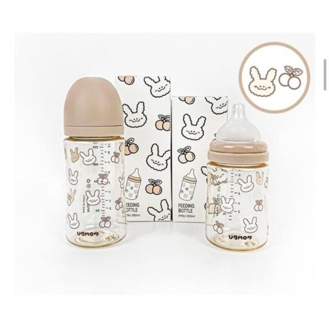 Bình sữa UBmom Hàn Quốc 280ml - Chính hãng
