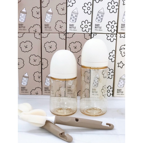 Bình sữa UBmom Hàn Quốc 280ml - Chính hãng
