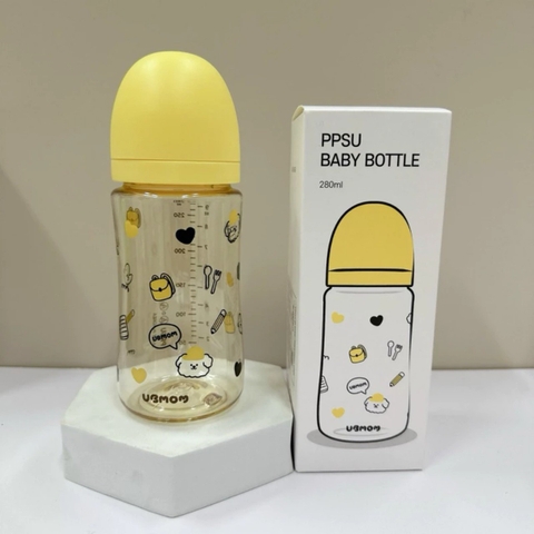 Bình sữa UBmom Hàn Quốc 280ml - Chính hãng