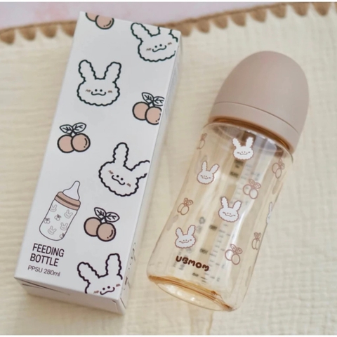 Bình sữa UBmom Hàn Quốc 280ml - Chính hãng