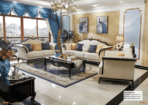 Sofa Tân Cổ Điển Cao Cấp 9802 - Nội Thất Tam Kỳ