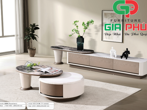 Bàn Trà đôi - Bàn Sofa Hiện Đại Nhập Khẩu Cao Cấp B36 - Bàn Trà Sofa Tam Kỳ