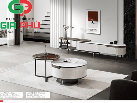 Bàn Trà - Bàn Sofa Hiện Đại Nhập Khẩu Cao Cấp A21- Bàn Trà Sofa Tam Kỳ