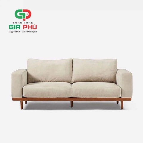 Cama sofa văng nỉ khung gỗ bọc vải hiện đại - SV7