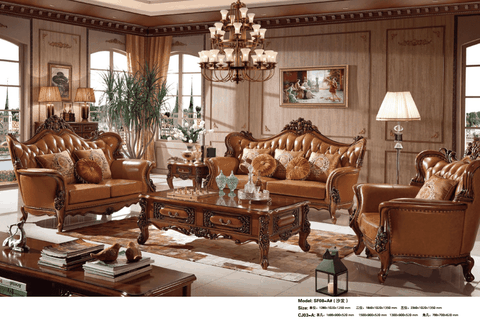 Sofa Tân Cổ Điển Cao Cấp FS08-A - Nội Thất Tam Kỳ