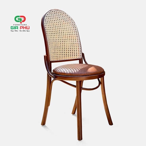 Ghế cafe gỗ lưng mây Thonet 812 - G50