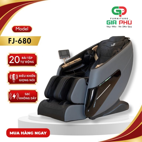 Ghế Massage FUJIKIMA FJ-680 - Ghế Massage Tam Kỳ - Nội Thất Gia Phú
