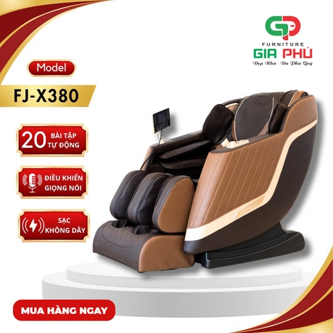Ghế Massage FUJIKIMA FJ-X380 ( L-130) - Ghế Massage Tam Kỳ - Nội Thất Gia Phú