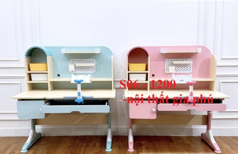 Bàn học chống gù chống cận giá rẻ Tam Kỳ - Quảng Nam S06xanh