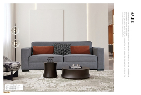 Sofa văng nhập khẩu A01 m8  -Sofa chữ I sofa nỉ
