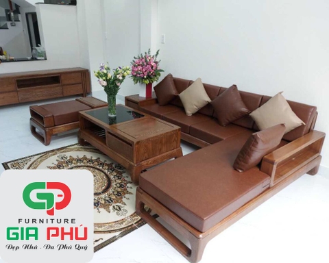 Bộ Sofa Gỗ TM12 FSCT2 - Nội Thất Gia Phú