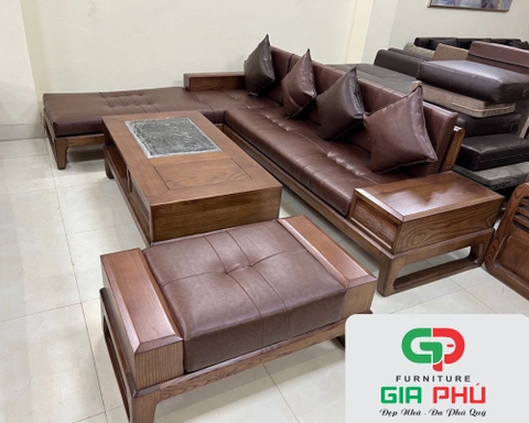 Bộ Sofa Gỗ TM14 SFCTC1 - Nội Thất Gia Phú