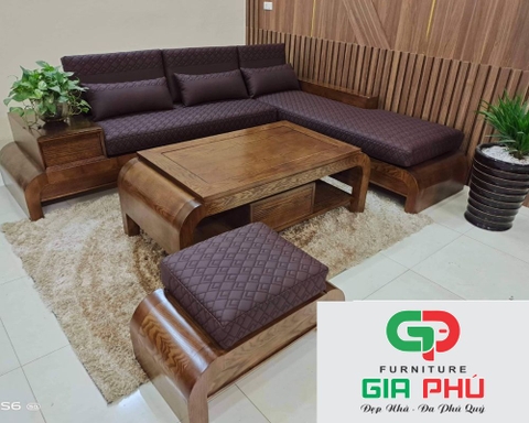 Bộ Sofa Gỗ TM22 CCD - Nội Thất Gia Phú